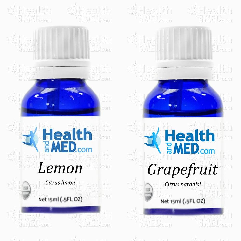 Essential Oil Health Benefits Lemon and Grapefruit - HEALTHandMED