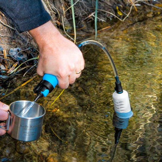 Sagan RapidFlo™ Survival Water Purifier – Ultralight, Portable, and Powerful Water Filtration for Survival, Travel, and Outdoor Adventures