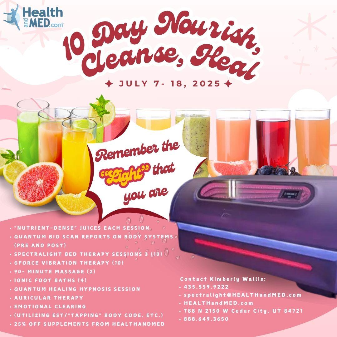 10 - Day Nourish, Cleanse, and Heal