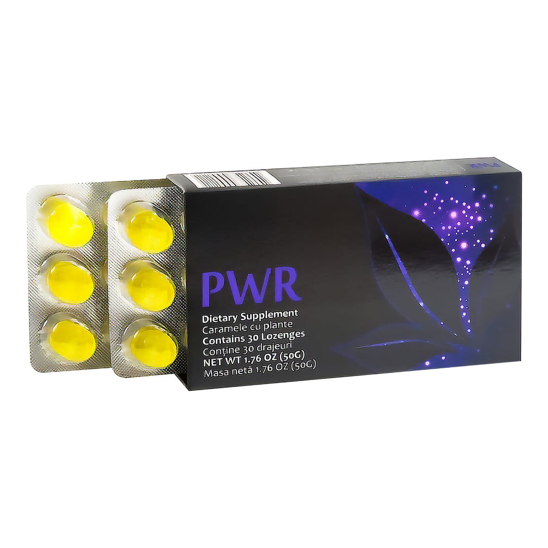 PWR LEMON Plant DNA Lozenge Drops for MEN by APLGO