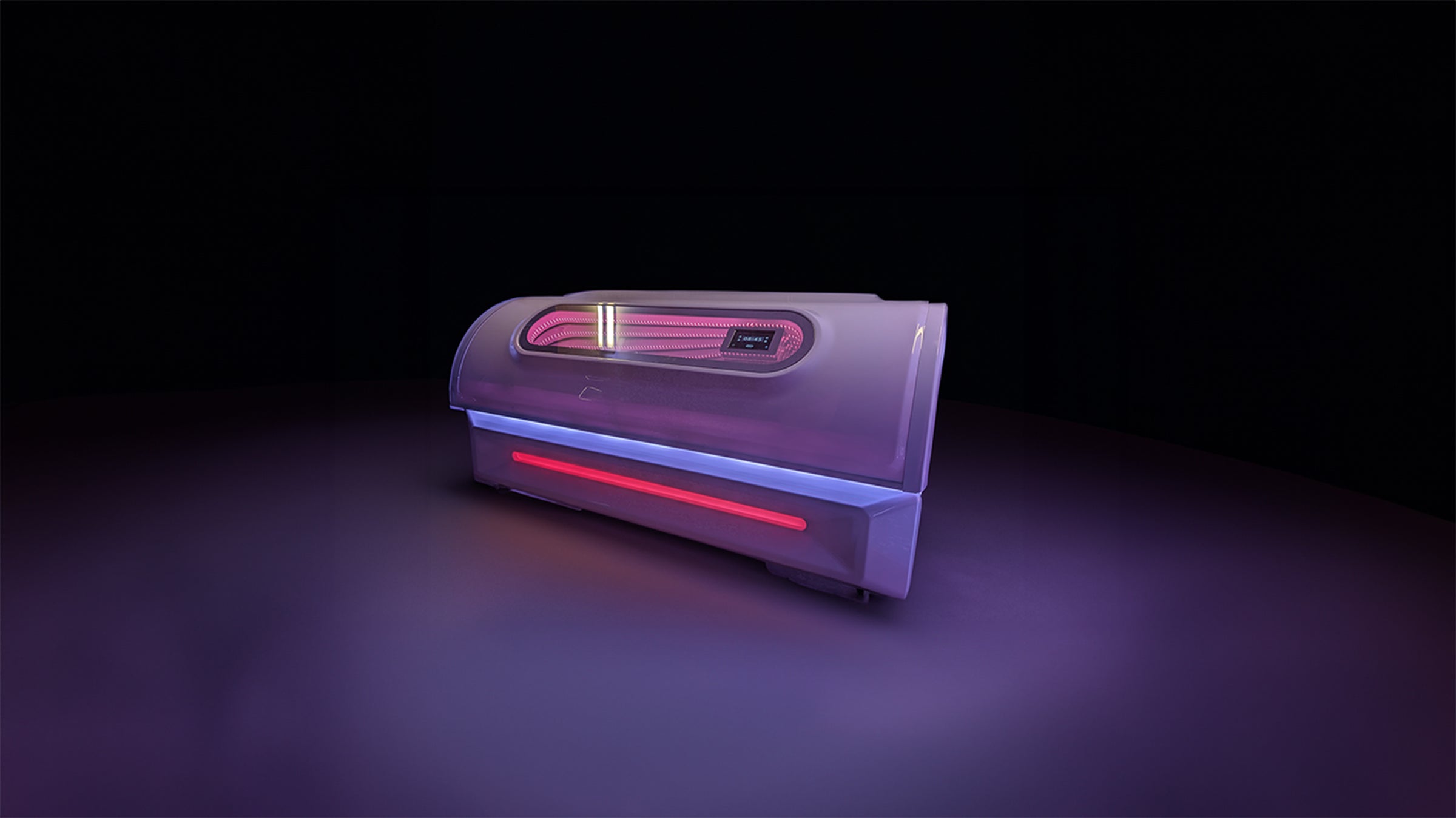 SpectraLight Therapy Pod in a room