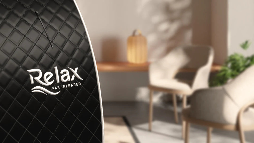 Relax Portable Far Infrared Black Pro Sauna (Low EMF)