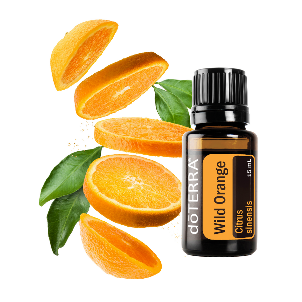 doTERRA Wild Orange Essential Oil – 100% Pure, Cold-Pressed Citrus Energy - 15ml