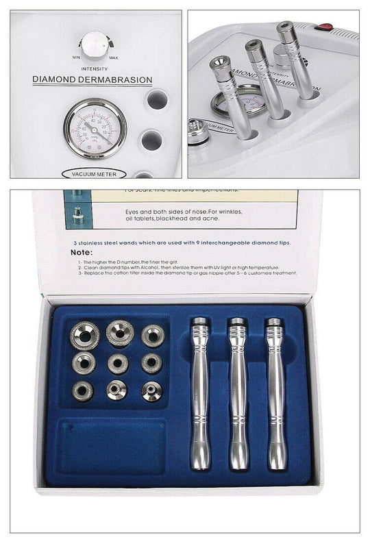 HEALTHandMED Diamond Microdermabrasion Machine