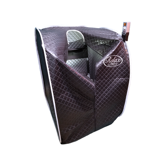 Relax Portable Far Infrared Black Pro Sauna (Low EMF)