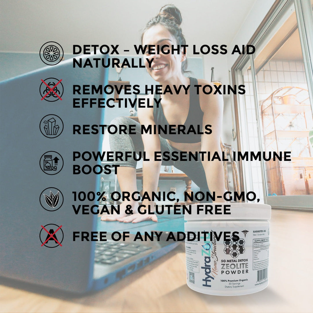 Hydrazorb Zeolite powder benefits