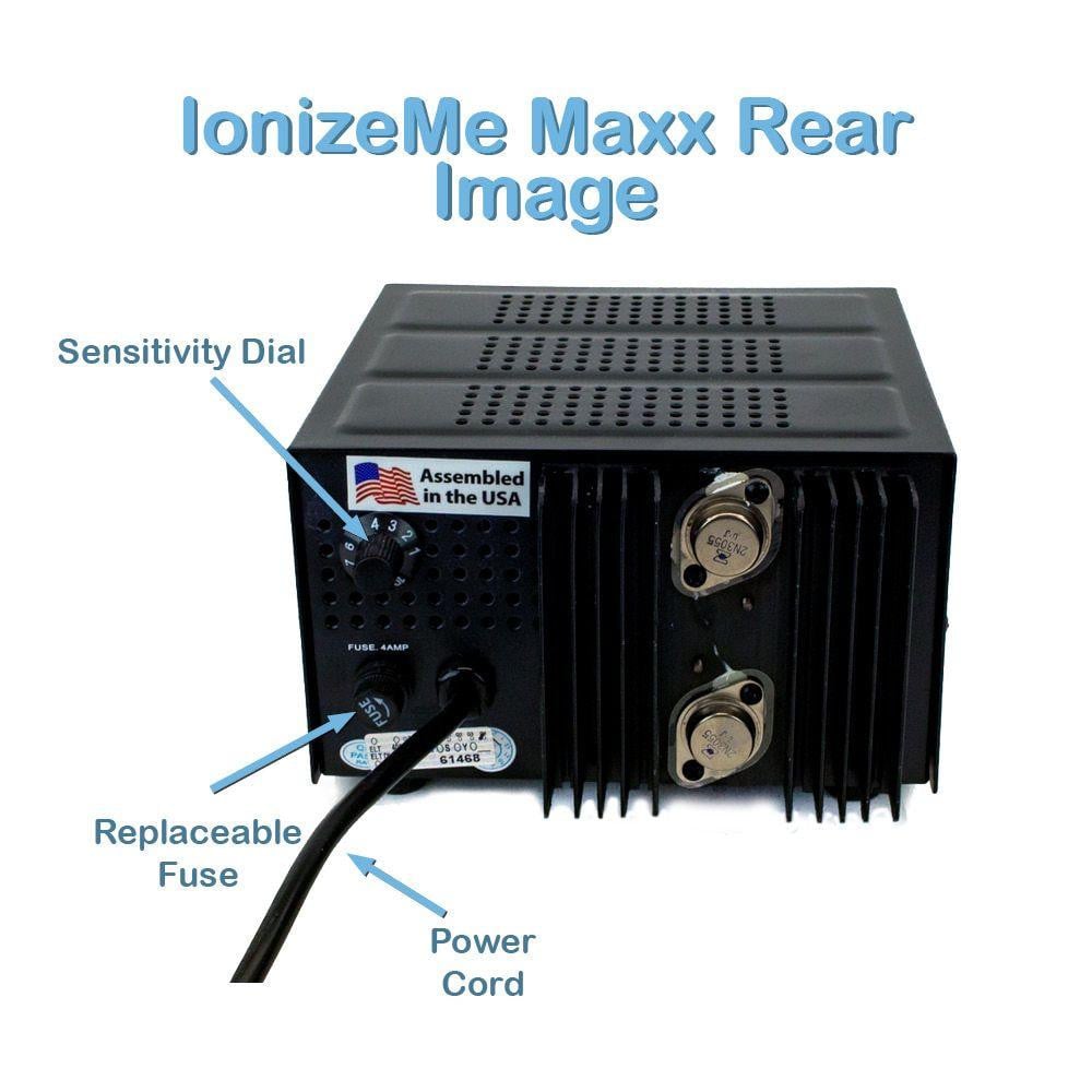 IonizeMe Maxx Ionic Detox Foot Bath System Rear