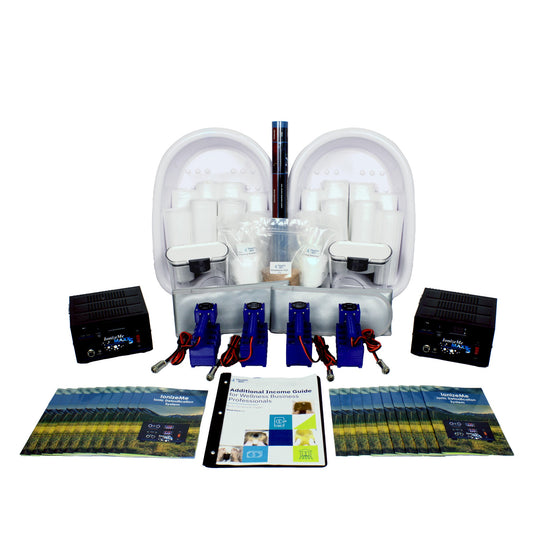 2 IonizeMe Maxx 5 Machines Business Package with a white background