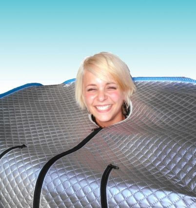 Relax Portable Far Infrared Silver Elite Sauna (Low EMF)