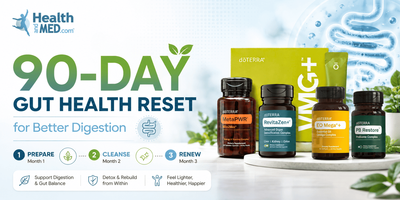 90-Day Gut Health Reset Banner