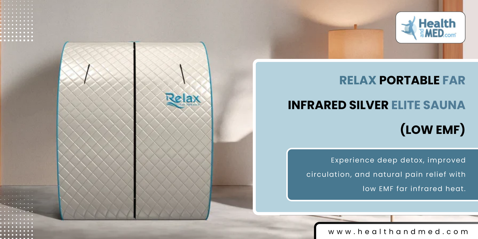 Relax Portable Far Infrared Sauna tent