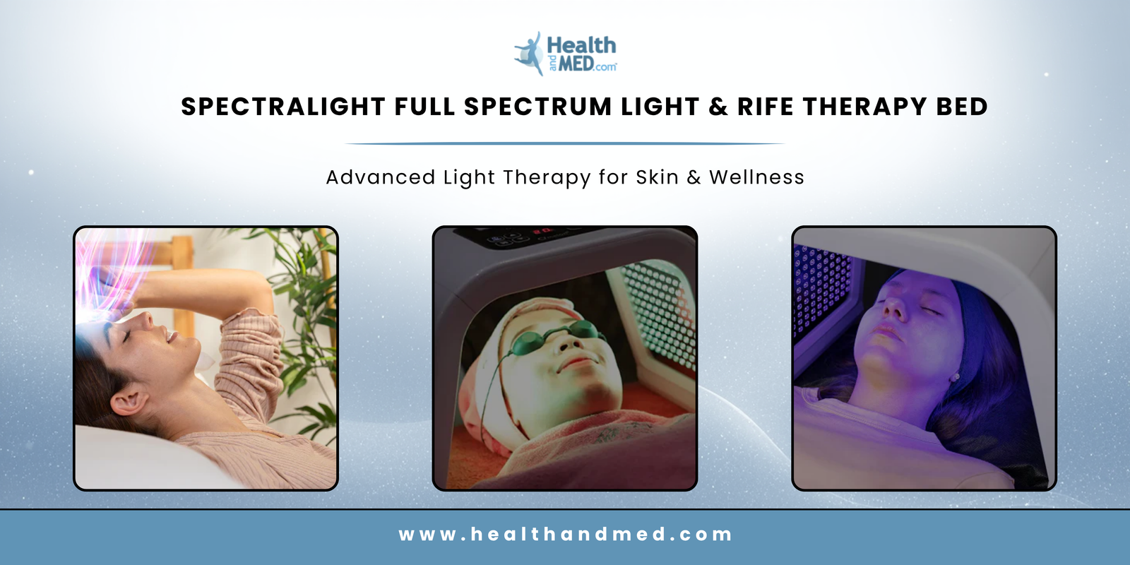 SpectraLight light therapy bed for skin wellness