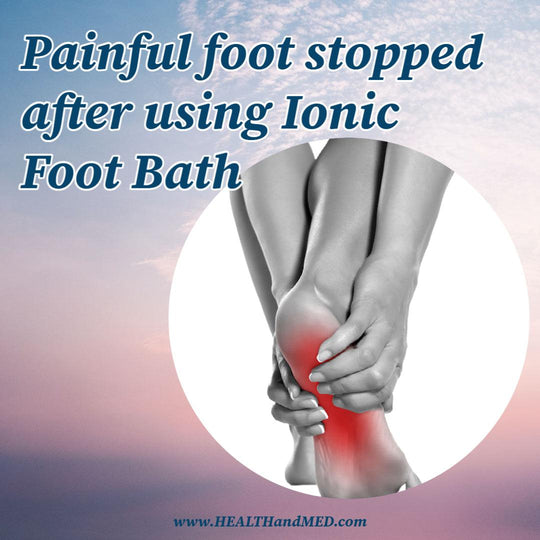 Ionic Foot Bath Detox, Helped Foot and Leg Pain