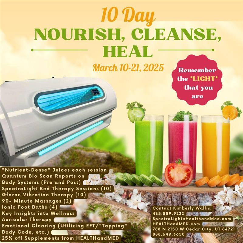 10-Day Nourish, Cleanse, Heal