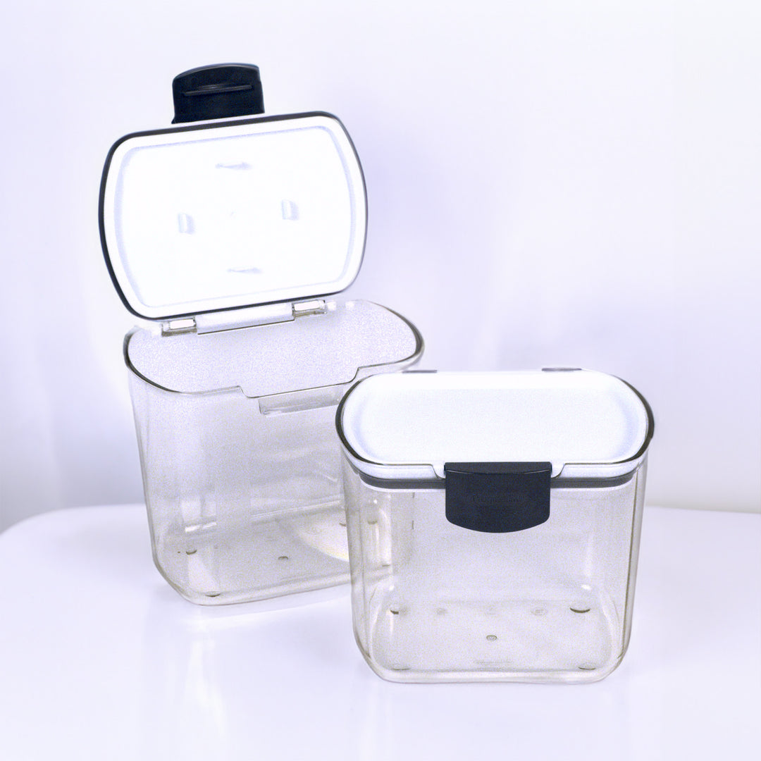 2 Maxx 5 Array Cleaning Containers - 1 Open and 1 Closed