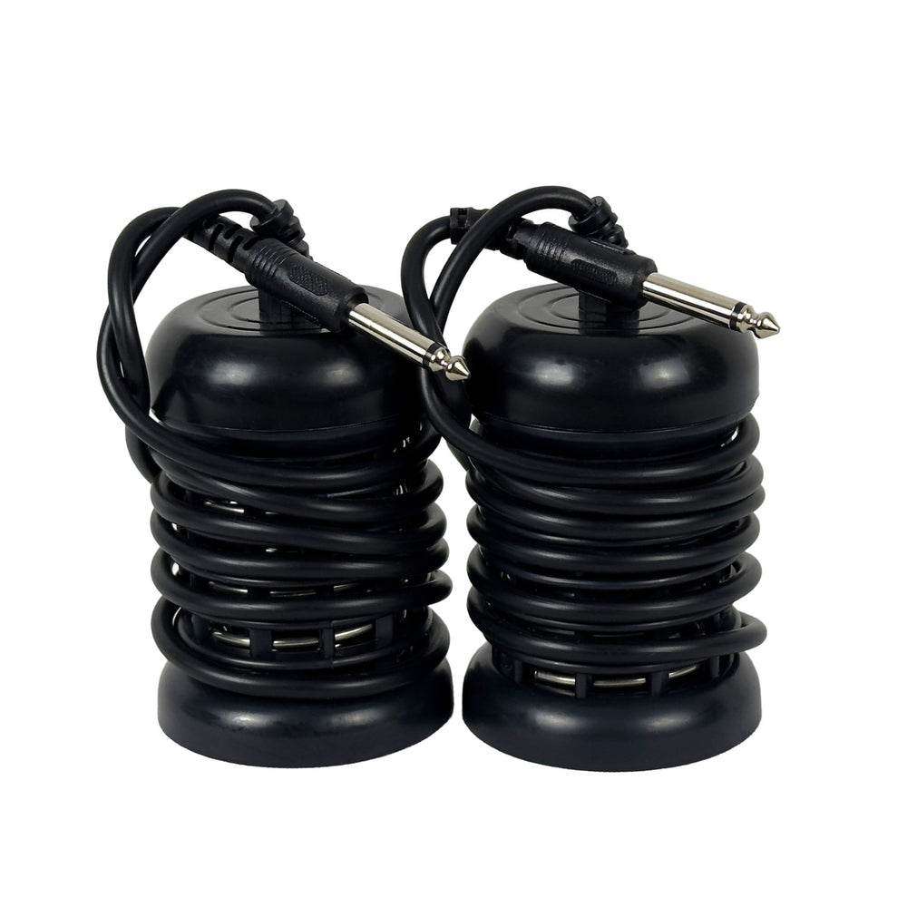 2 round black ionic detox arrays