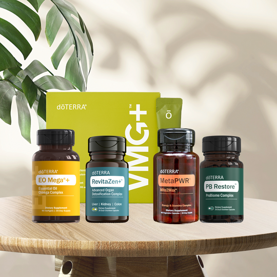 doTERRA 90-Day Healthy Gut Reset Kit with Background