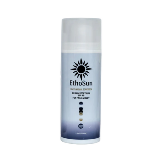 EthoSun Body Mineral Sunscreen Broad Spectrum SPF 40 for Face and Body 3.4oz