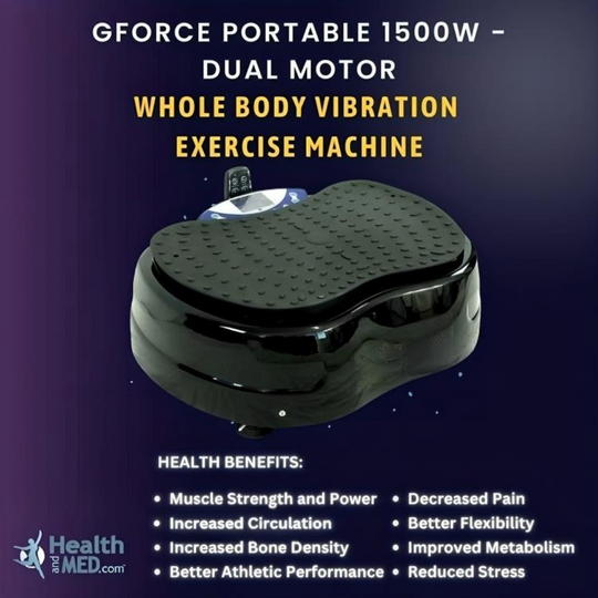 GForce Portable 1500W Dual Motor Whole Body Exercise Machine