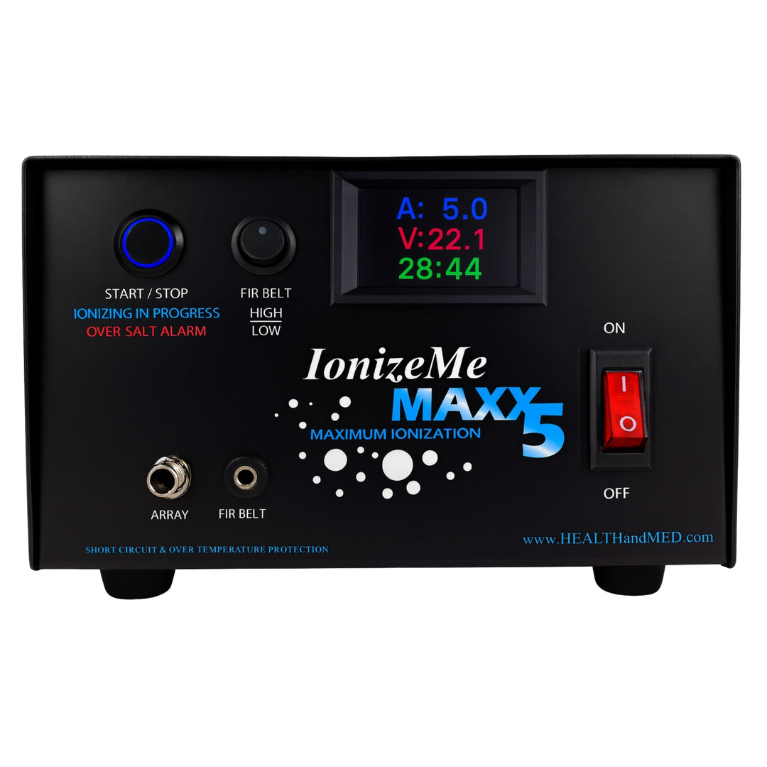 IonizeMe Maxx 5 Ionic Detox Foot Bath System front