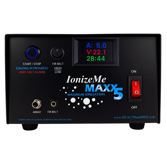 IonizeMe Maxx 5 Ionic Detox Foot Bath System front