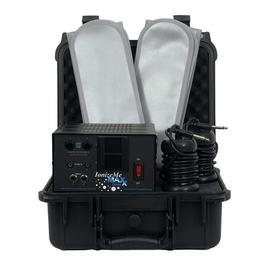 IonizeMe Maxx Dual Basic System with Infrared Belts and Case