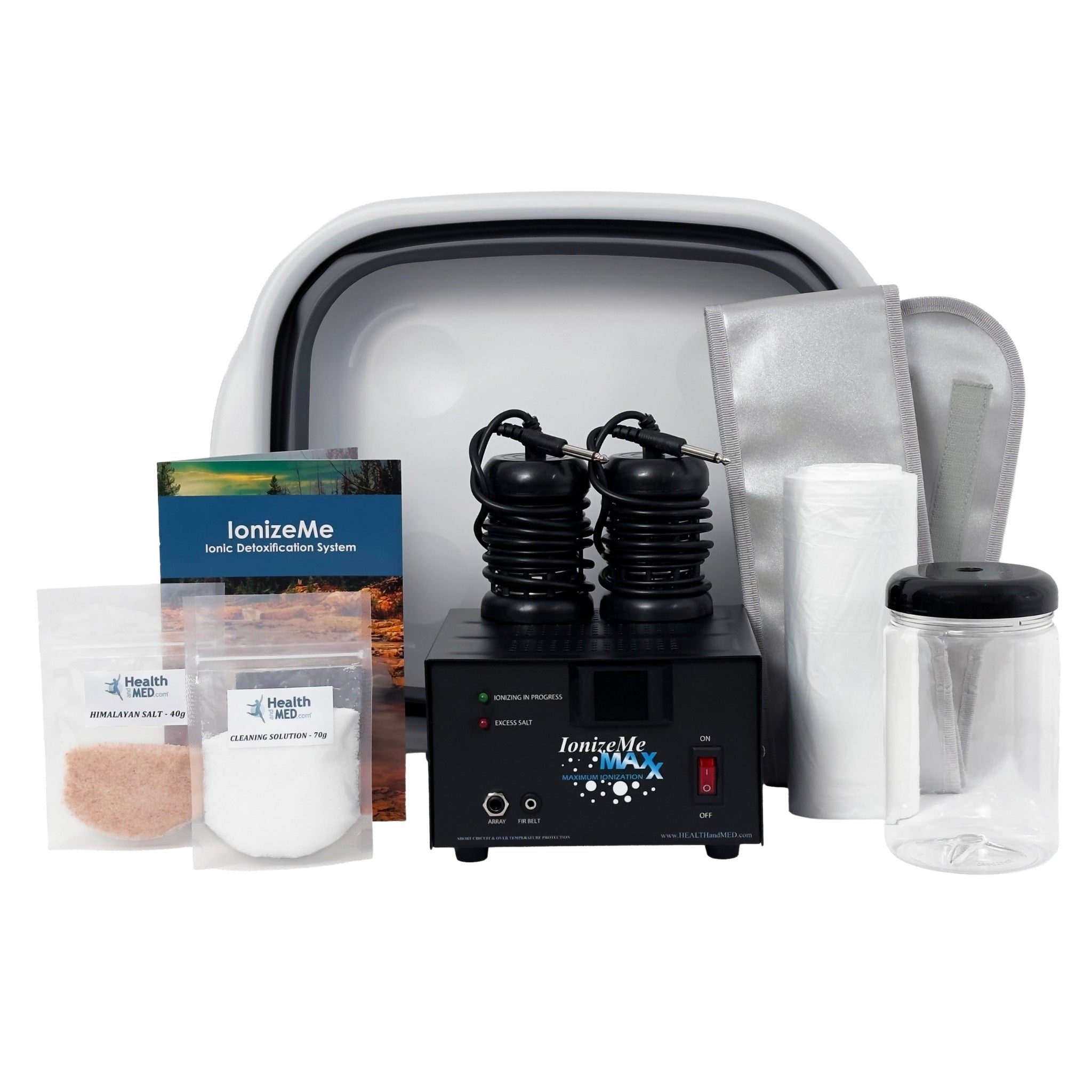 IonizeMe Maxx Single Foot Detox Machine - Powerful 20V | HEALTHandMED