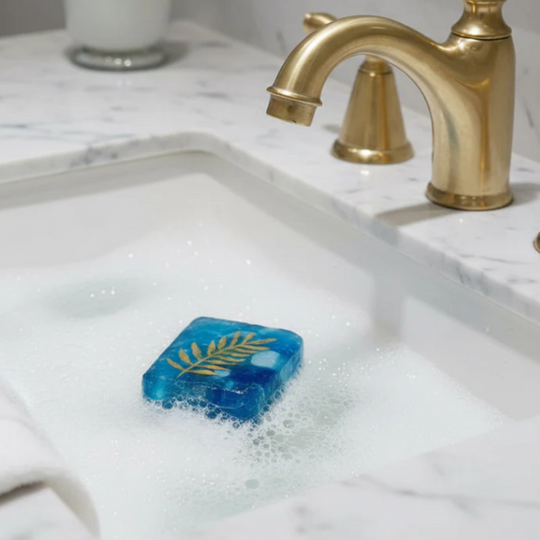 Ocean Drift Bar Soap with Bubbles