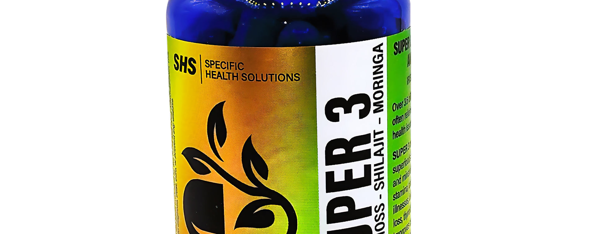 SHS SUPER 3 - Nutrient-Rich Superfood - 60 Capsules