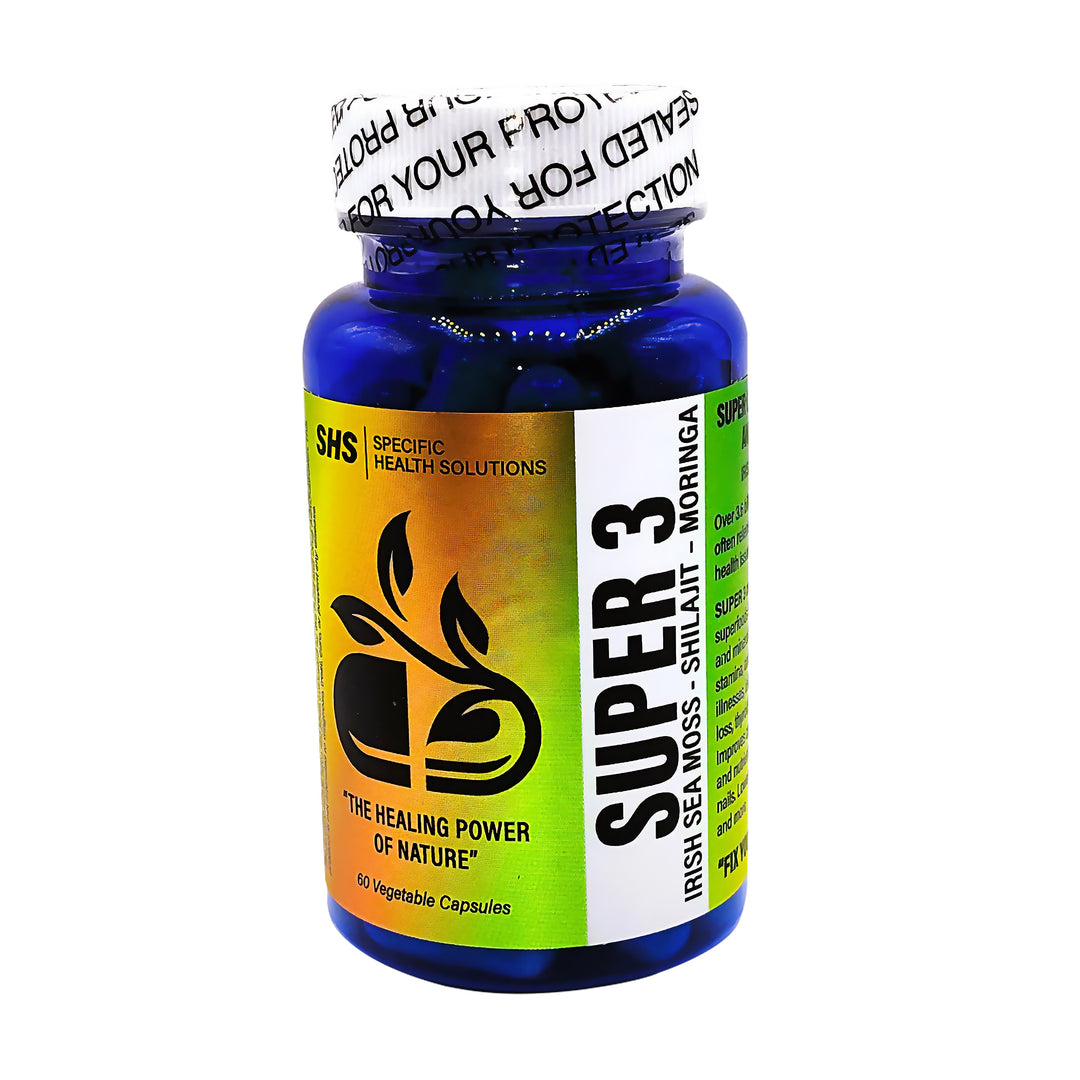 SHS SUPER 3 - Nutrient-Rich Superfood - 60 Capsules