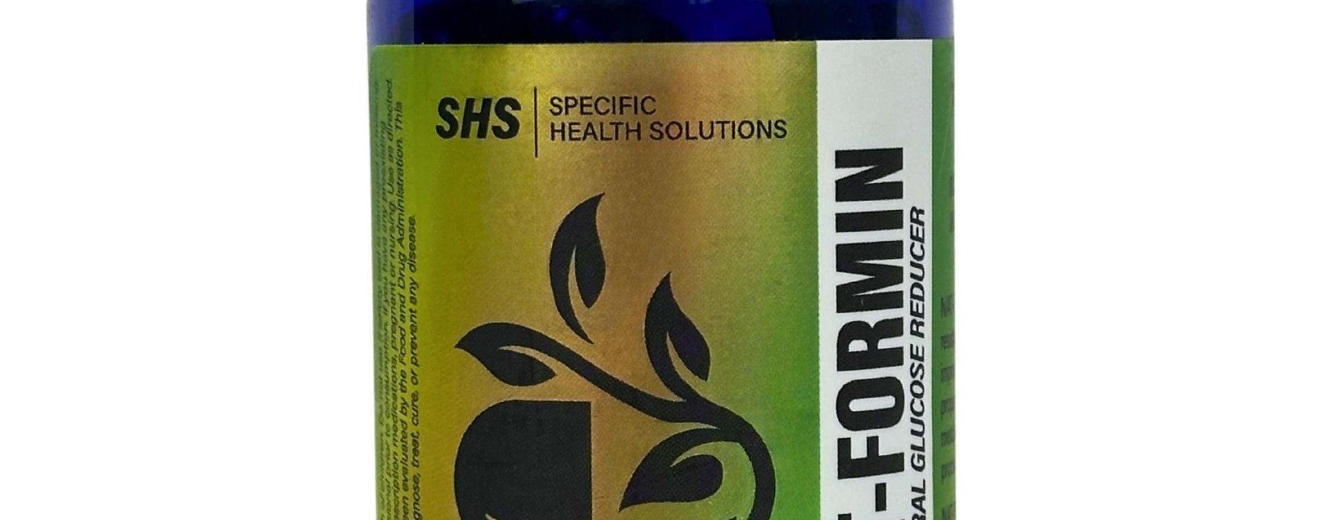 SHS Specific Health Solutions Nat-Formin Natural Glucose Reducer " The healing power of Nature" 60 vegetable capsules
