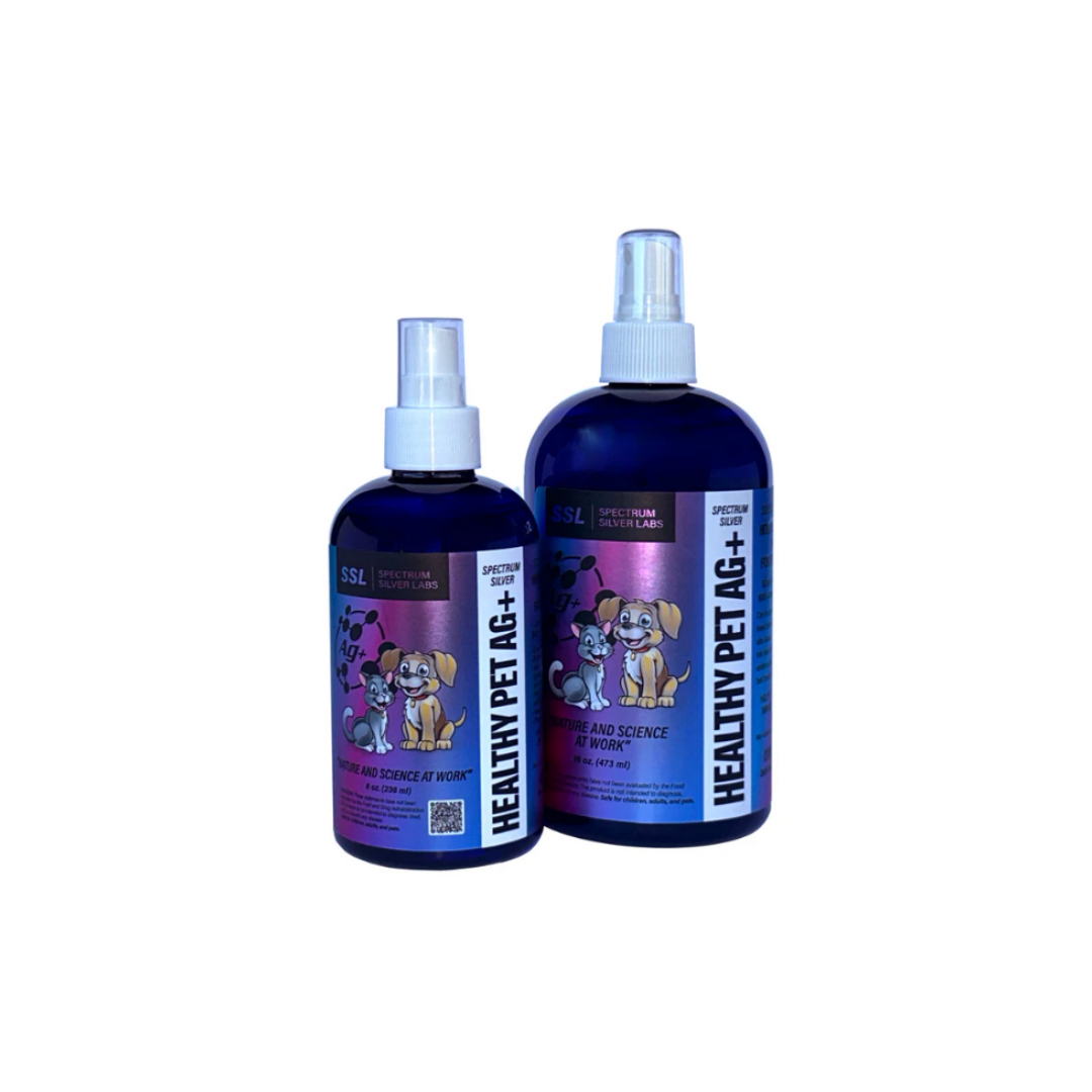 SSL Spectrum Silver Lab Healthy Pet AG+ solution " Nature and Science at work " Natural Pet Care 16 oz. (473 ml)