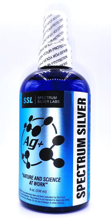 Spectrum Silver AG+ Nano Particle Solution 8oz (236ml)