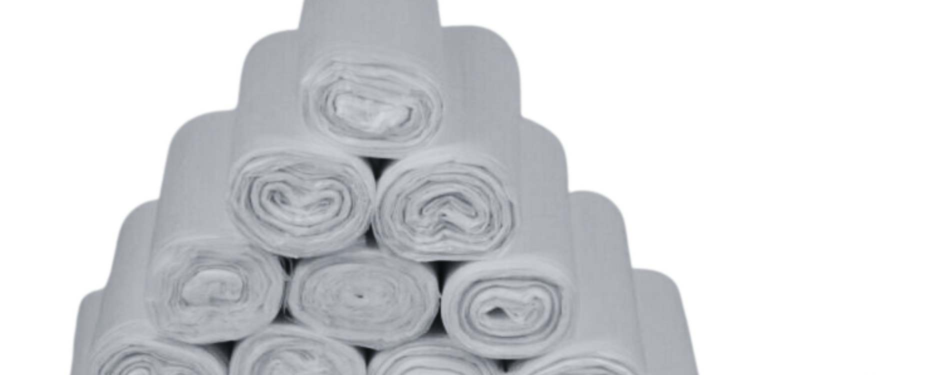 Stack of 16 Rolls of Liners for Ionic Detox Foot Baths