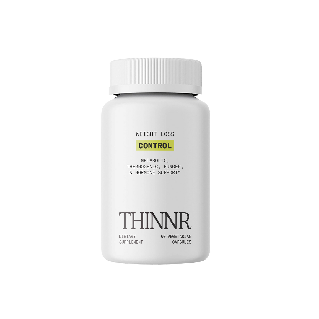 THINNR Weight Loss CONTROL Metabolic, Thermogenic, Hunger, & Hormone Support. 60 Vegetarian Capsules Dietary Supplement