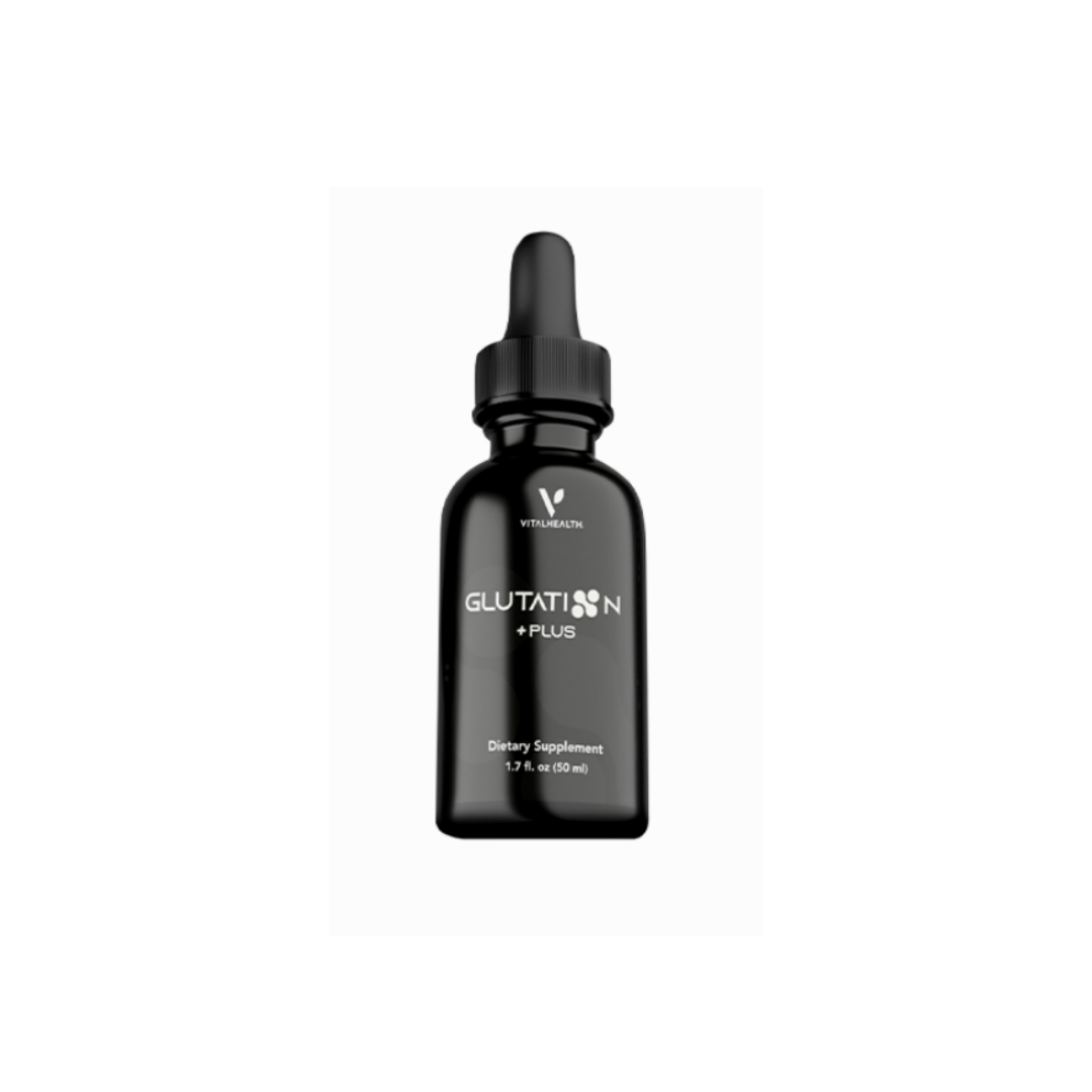VITALHEALTH Glutation Plus 100% Natural & Organic (GMP Certified) Good Manufacturing Pactice NON GMO Verified Dietary Supplement 50 ml