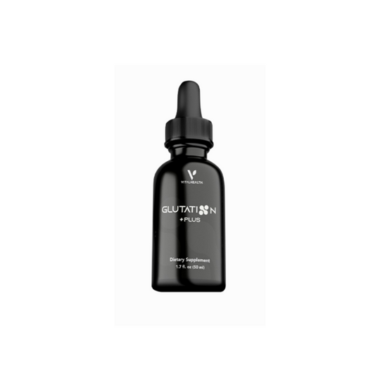 VITALHEALTH Glutation Plus 100% Natural & Organic (GMP Certified) Good Manufacturing Pactice NON GMO Verified Dietary Supplement 50 ml