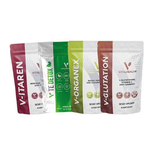 VITALHEALTH Detox Kit - Complete Body Cleanse & Renewal