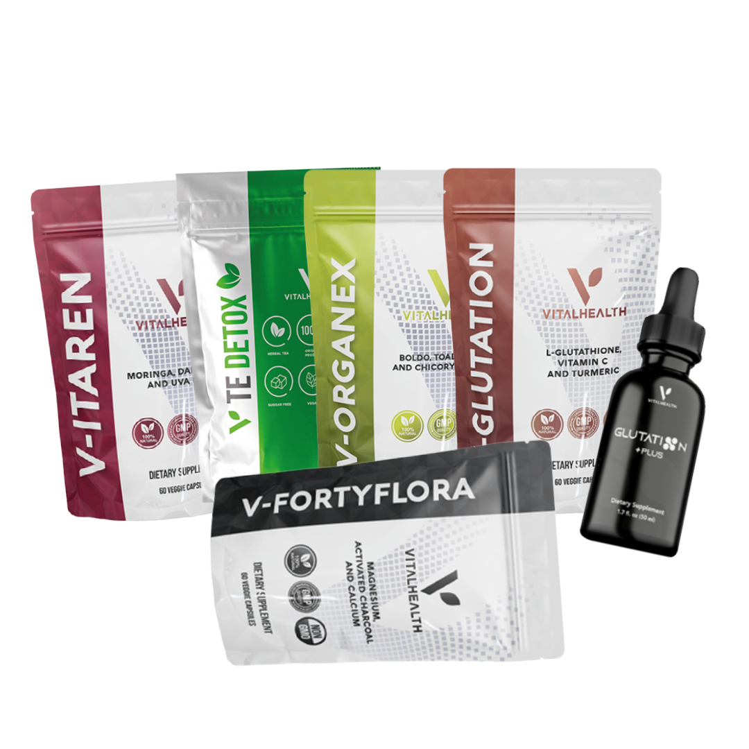 VITALHEALTH Detox Kit - Complete Body Cleanse & Renewal