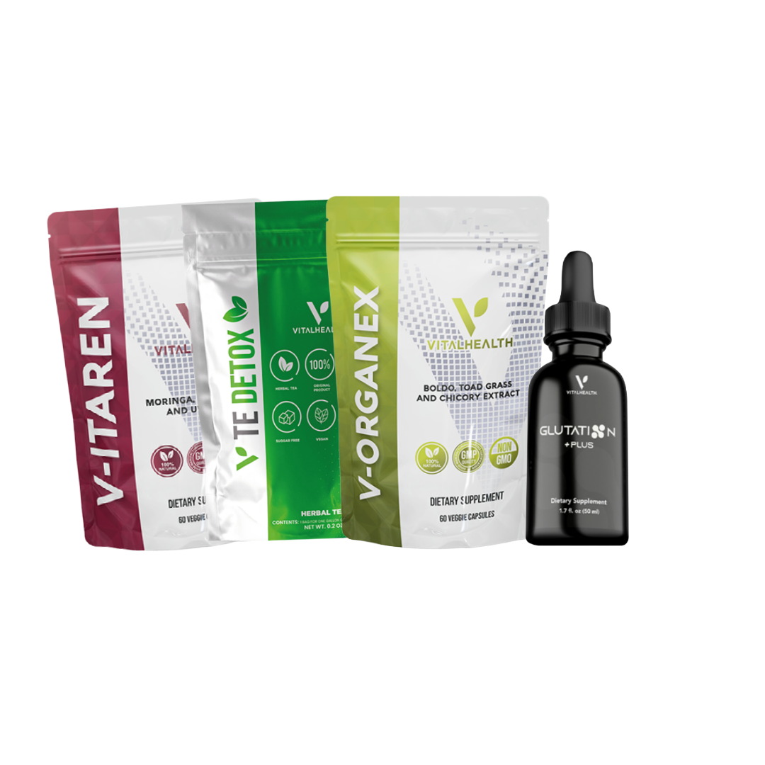 VITALHEALTH Detox Kit - Complete Body Cleanse & Renewal
