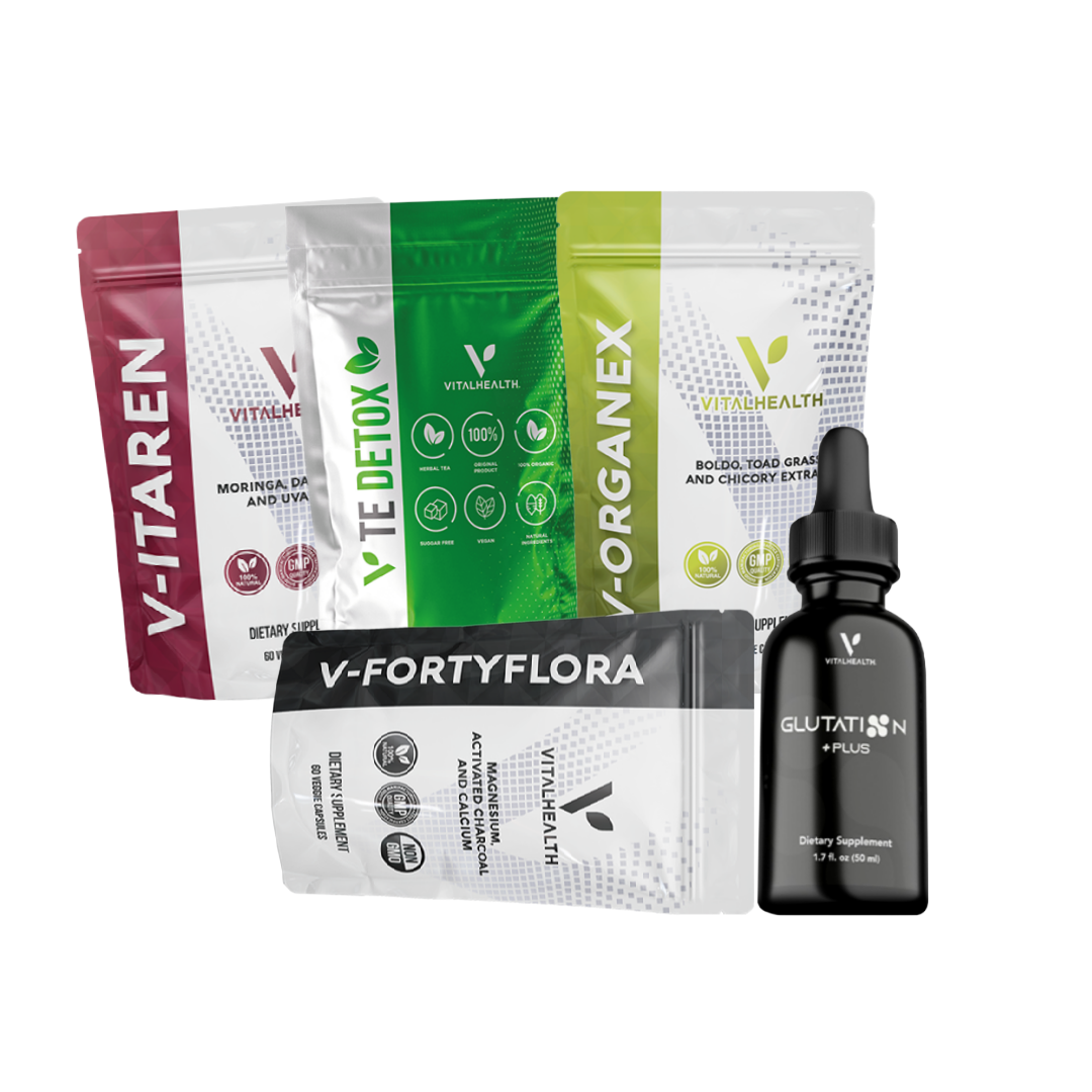 VITALHEALTH Detox Kit - Complete Body Cleanse & Renewal