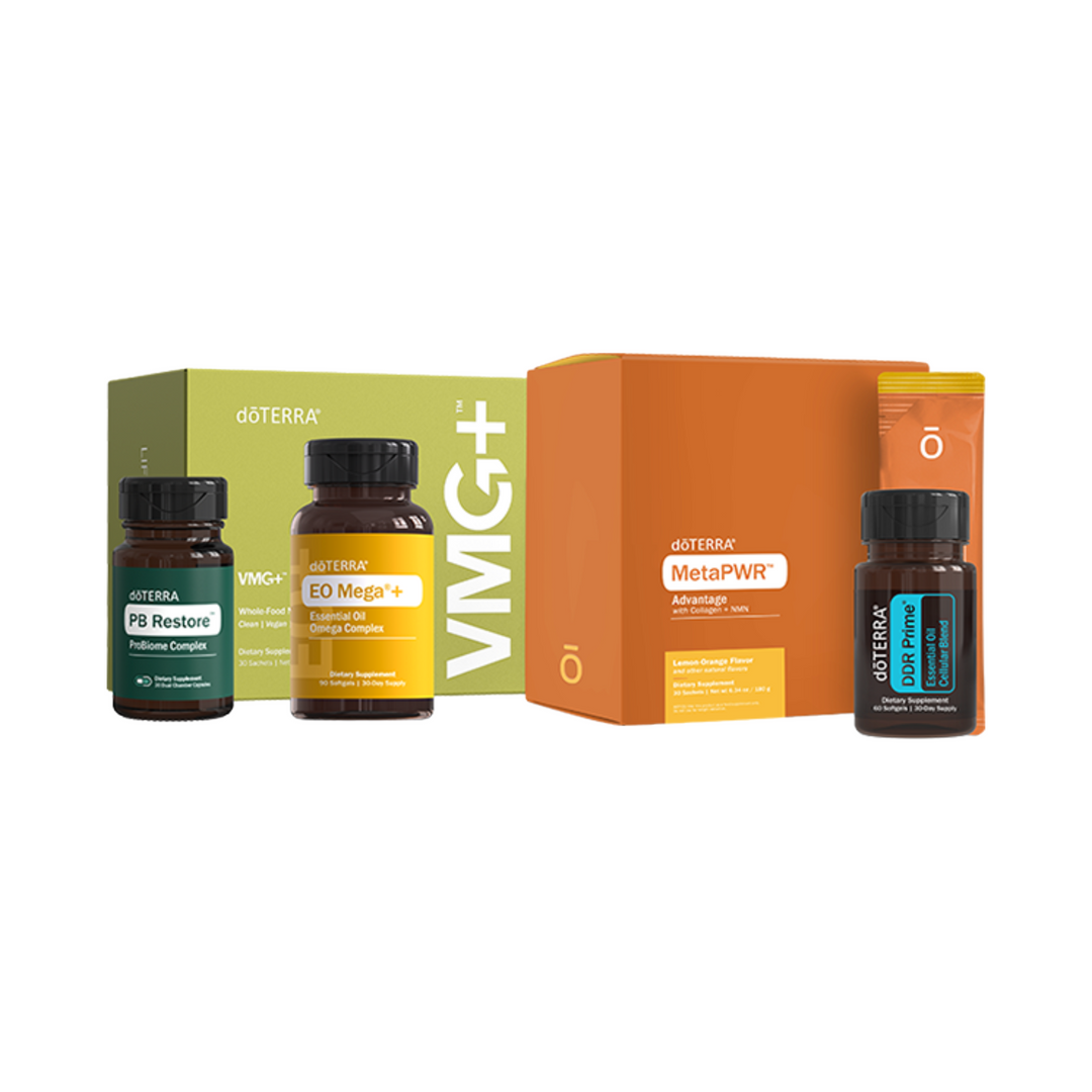 doTERRA 90-Day Reset Renew Month 3 Kit with white background