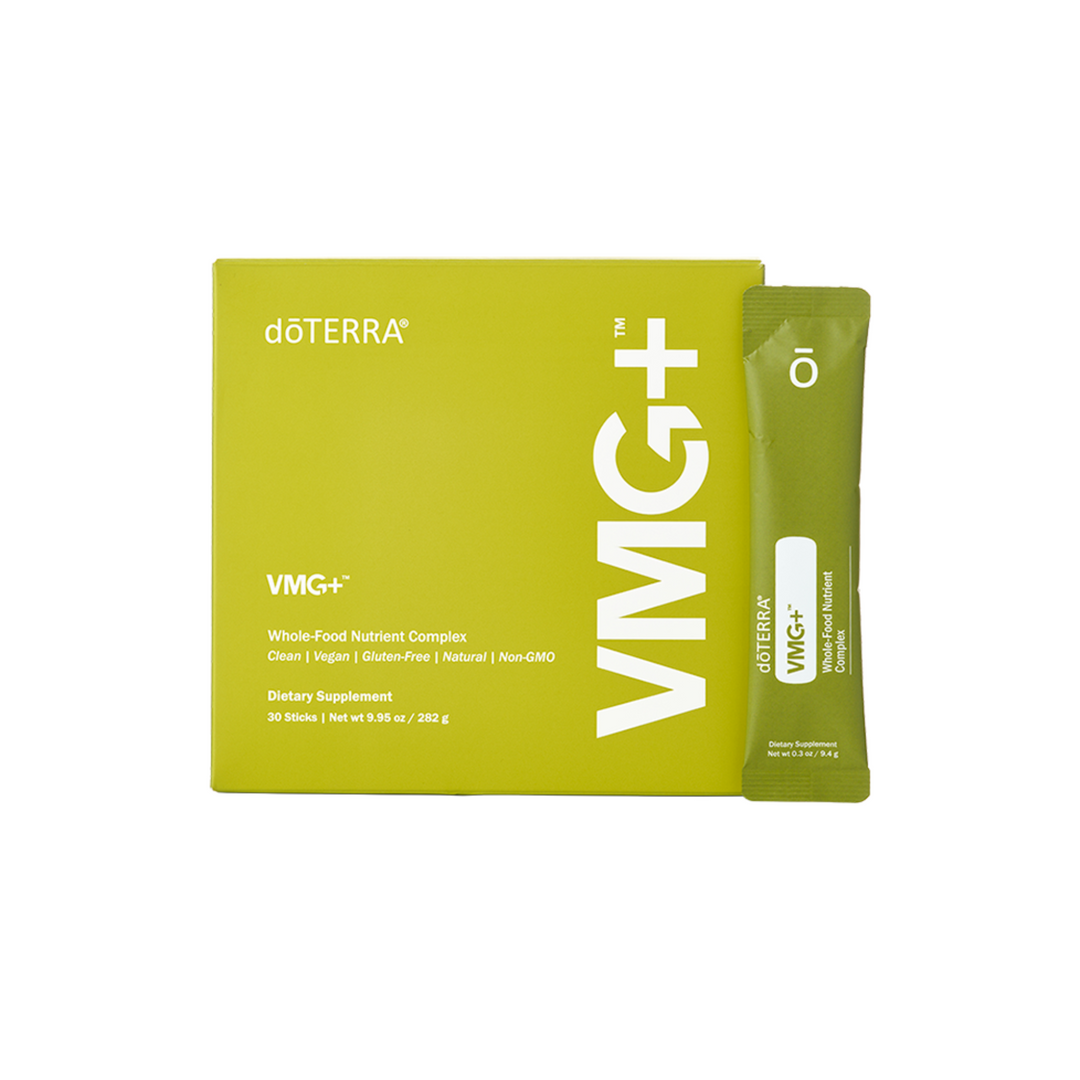 doTERRA VMG+ Whole-Food Nutrient Complex (Clean, Vegan, Gluten-free, Natural, Non-GMO ) Dieatary Supplement 30 sticks Net wt. 9.950z/282g
