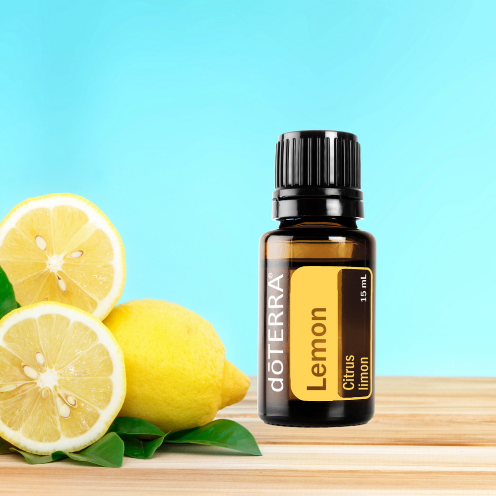 doTERRA Lemon Essential Oil – Uplifting, Cleansing, and Naturally Refreshing - 15ml