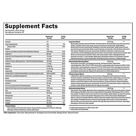 doTERRA VMG+ – Redefines your Daily Multivitamin-30 Sticks