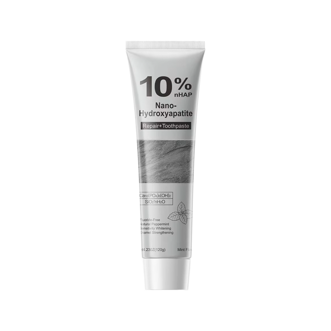 Tube of 10% (nHAP) Nano-Hydroxyapatite Repair + Toothpaste 120g Mint Flavor