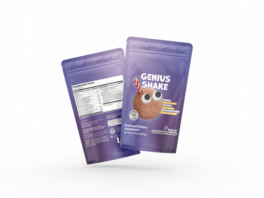 VitalHealth Genius Shake Front and Back side