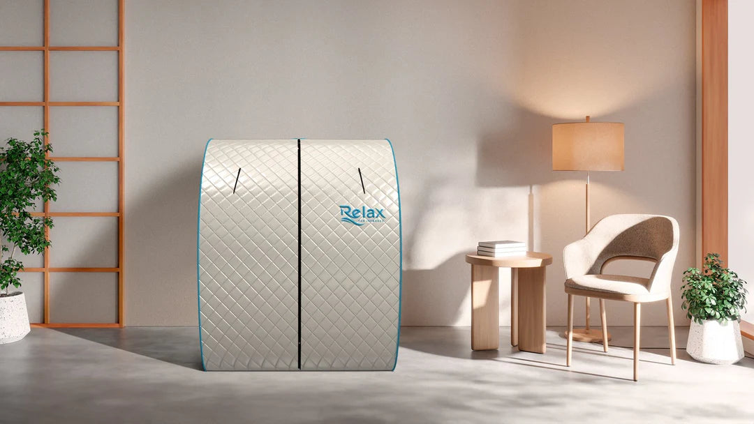 Relax Portable Far Infrared Silver Elite Sauna (Low EMF)
