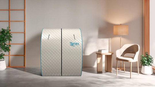 Relax Portable Far Infrared Silver Elite Sauna (Low EMF)