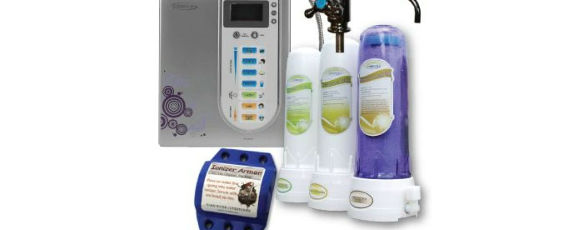Chanson Violet Counter Top  Imperial Package. ( Miracle Counter Top Water Ionizer, Pre-Filter Armor G2)